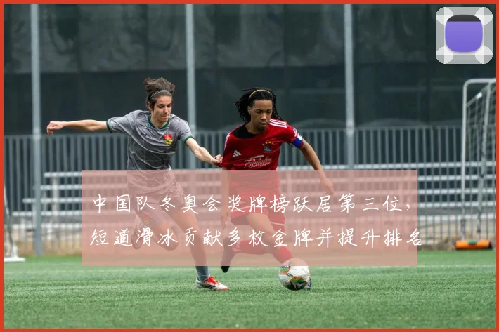 中国队冬奥会奖牌榜跃居第三位，短道滑冰贡献多枚金牌并提升排名